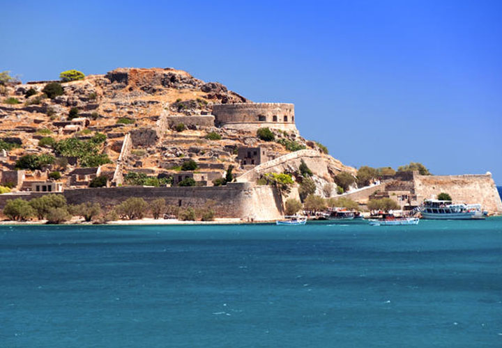 Day trip Spinalonga island with lunch by coach in Crete